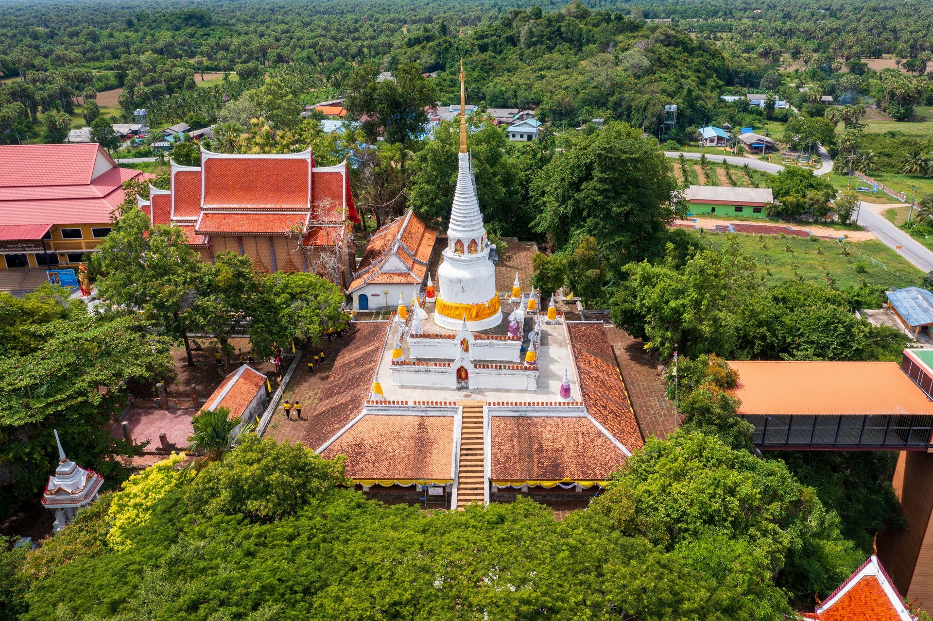 Ancient Wat Pha Kho temple in Songkhla, Thailand